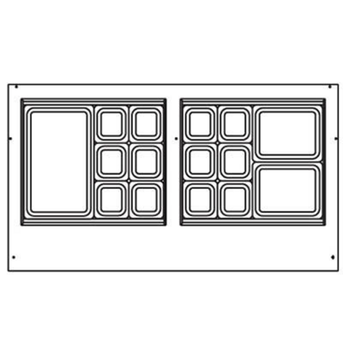 Garland Beverage Air SPED60HC-24M-2 Refrigerated Counter, Mega Top Sandwich / Salad Unit