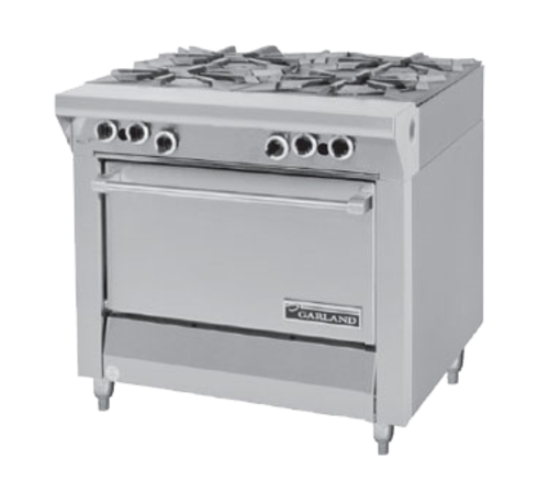 Garland US Range MST44T-E Range, 34" Heavy Duty, Gas