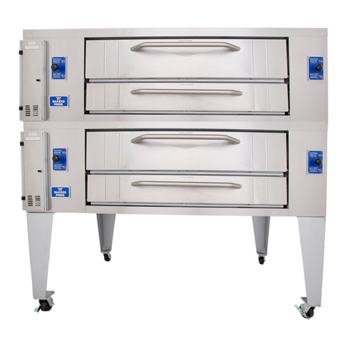 Bakers Pride Super Deck Series Y-802BL Pizza Bake Oven, Deck-Type, Gas