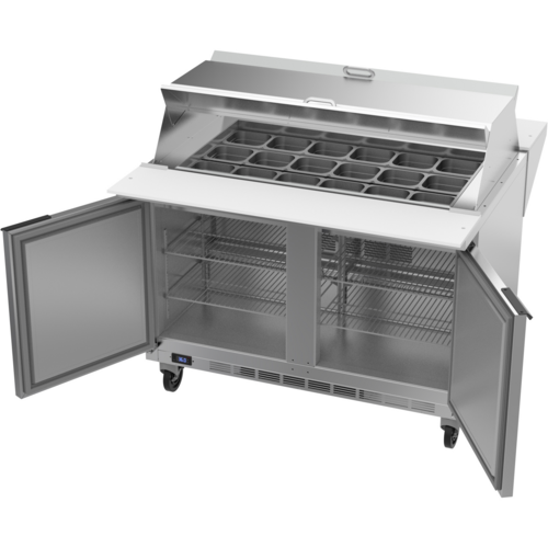 Garland Beverage Air SPE48HC-18M-DS Refrigerated Counter, Mega Top Sandwich / Salad Unit