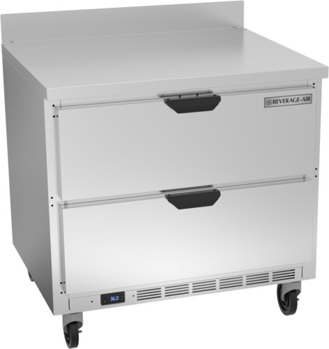 Garland Beverage Air WTRD36AHC-2 Refrigerated Counter, Work Top