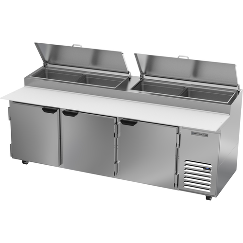 Garland Beverage Air DP93HC Refrigerated Counter, Pizza Prep Table