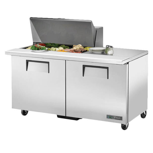 True Refrigeration Non-Core Models TSSU-60-15M-B-HC Refrigerated Counter, Mega Top Sandwich / Salad Unit