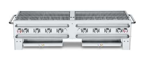 Crown Verity Mobile Cooking CV-PCB-60 Charbroiler, Gas, Outdoor Grill