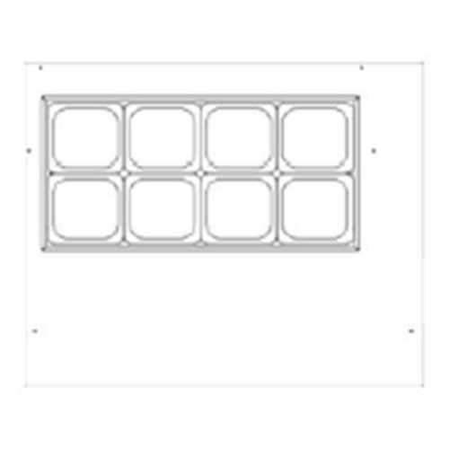 Garland Beverage Air SPE36HC-08 Refrigerated Counter, Sandwich / Salad Unit