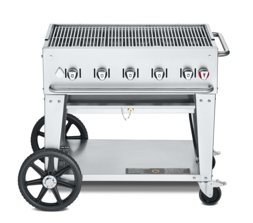 Crown Verity Mobile Cooking CV-MCB-36 Charbroiler, Gas, Outdoor Grill