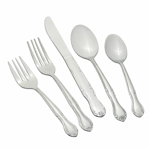 Winco Elegance LE-11 Serving Spoon, Solid