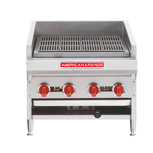 American Range ADJ-24 Charbroiler, Gas, Countertop