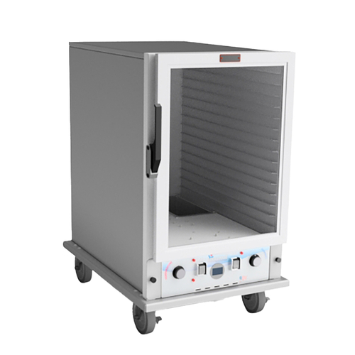 Lockwood Manufacturing CA37-PFIN-14CD-R Heated Holding Proofing Cabinet, Mobile, Half-Height