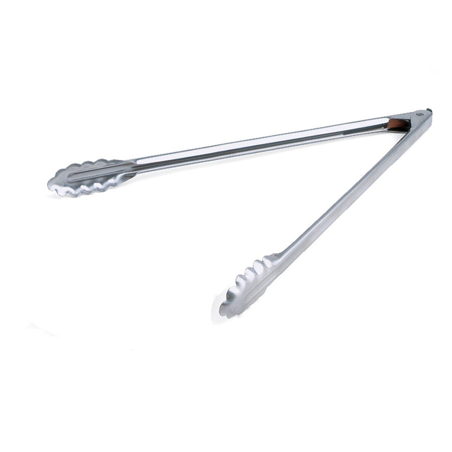 Edlund 4416HDL 44 Series Heavy Duty Locking Scallop Tongs, 16"
