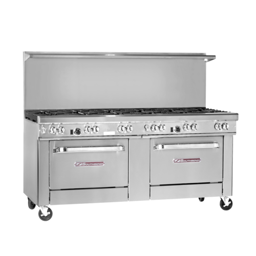Southbend Ultimate 4721DD Range, 72" Restaurant, Gas