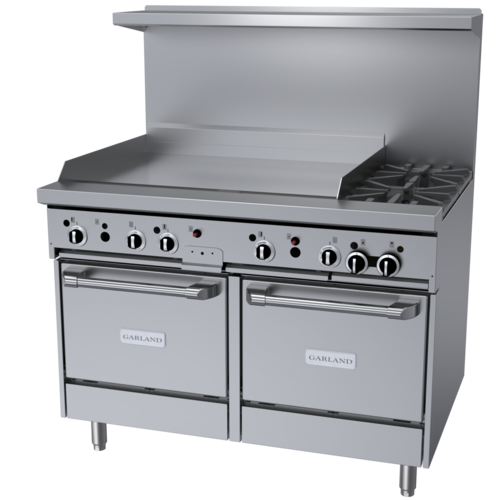 Garland US Range GF48-2G36LL Range, 48" Restaurant, Gas