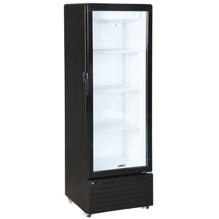 EFI C1-21GDX 21" Single Glass Door Refrigerator Merchandiser