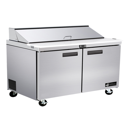 EFI CSDR2-60VC 60" Refrigerated Salad/ Sandwich Prep Table