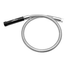 Component Hardware Group Encore KL50-Y004-44UZ 44" Pre-Rinse Flex Hose Stainless Steel