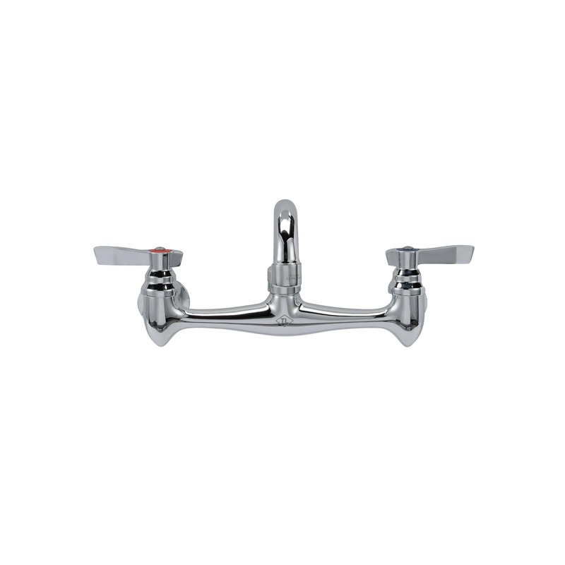 Component Hardware Group Encore TLL13-8112-SE1Z Wall Mounted Sink Faucet  Kit with 8" OC and 12" Swing Spout