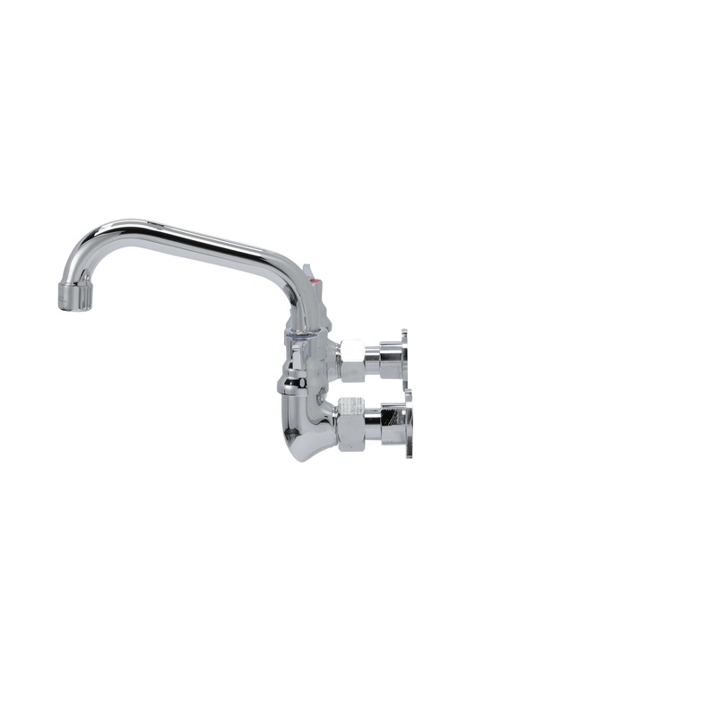 Component Hardware Group Encore TLL13-8112-SE1Z Wall Mounted Sink Faucet  Kit with 8" OC and 12" Swing Spout