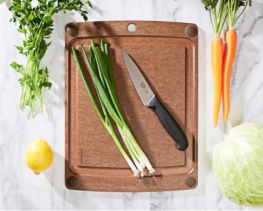 Epicurean 505-151103002 Cutting Board 14 1/2 x 11 1/4" x 1/4" All-In-One Nutmeg/Brown