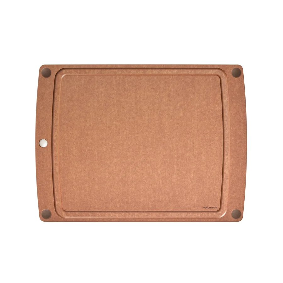 Epicurean 505-201503002 Cutting Board 19 1/2" x 14 1/2" x 1/4" All-In-One Nutmeg/Brown