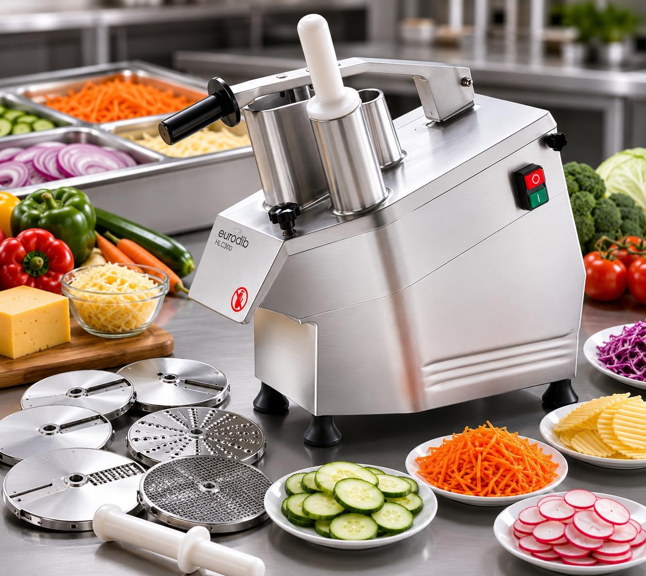 Eurodib HLC300 Food Processor, Benchtop / Countertop