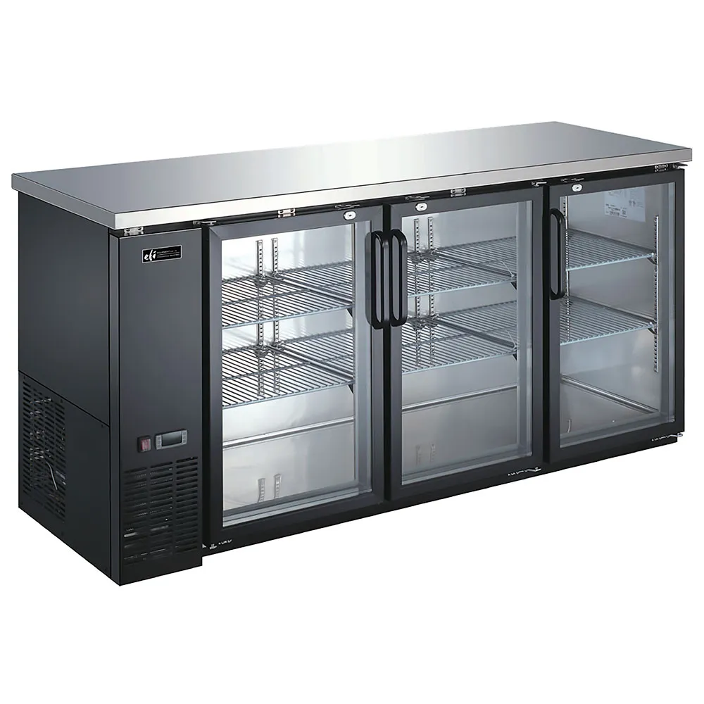 EFI Versa-Chill CBBGDS3-72CC Back Bar Cabinet, Refrigerated