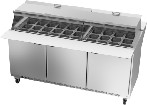 Garland Beverage Air SPE72HC-30M-DS Refrigerated Counter, Mega Top Sandwich / Salad Unit