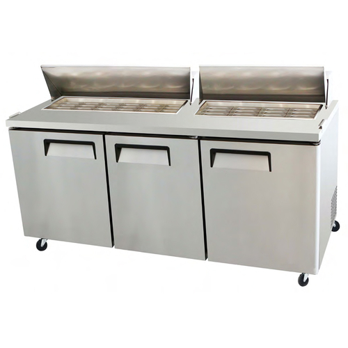 EFI Versa-Chill CMDR3-72VC Refrigerated Counter, Mega Top Sandwich / Salad Unit
