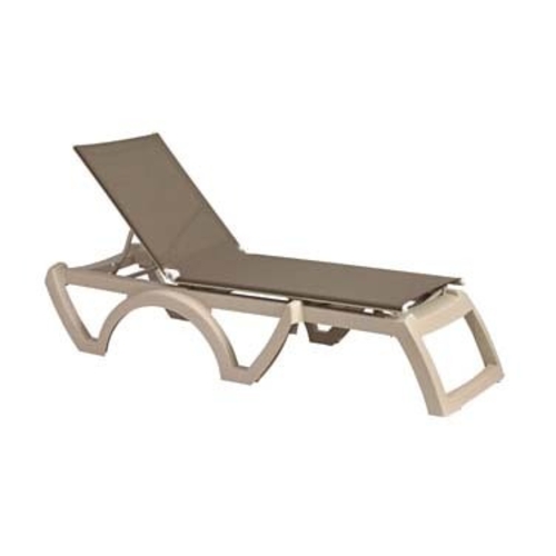 Grosfillex Jamaica Beach UT786181 Chaise, Outdoor