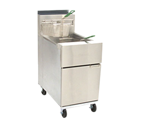 Garland Dean SR162G Fryer, Gas, Floor Model, Full Pot