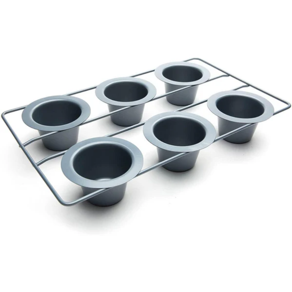 6 Cup Non Stick Popover Pan