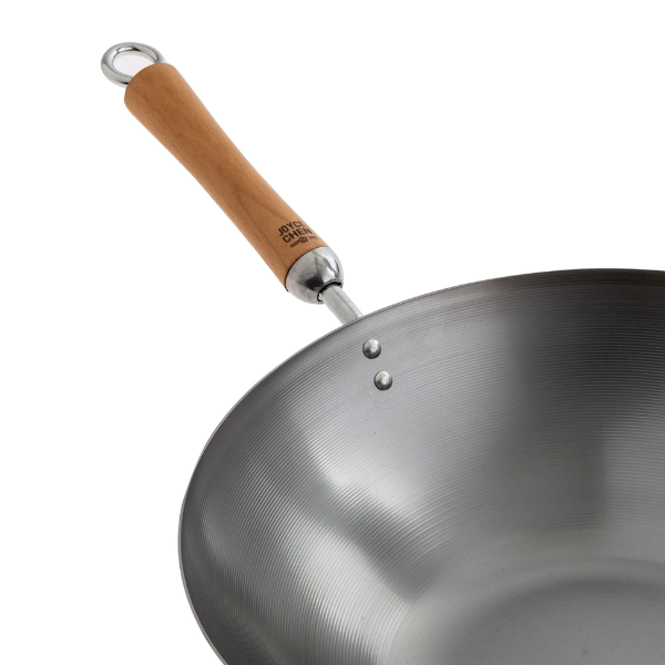 Joyce Chen J21-9978 Wok 14" Carbon Steel Flat Bottom