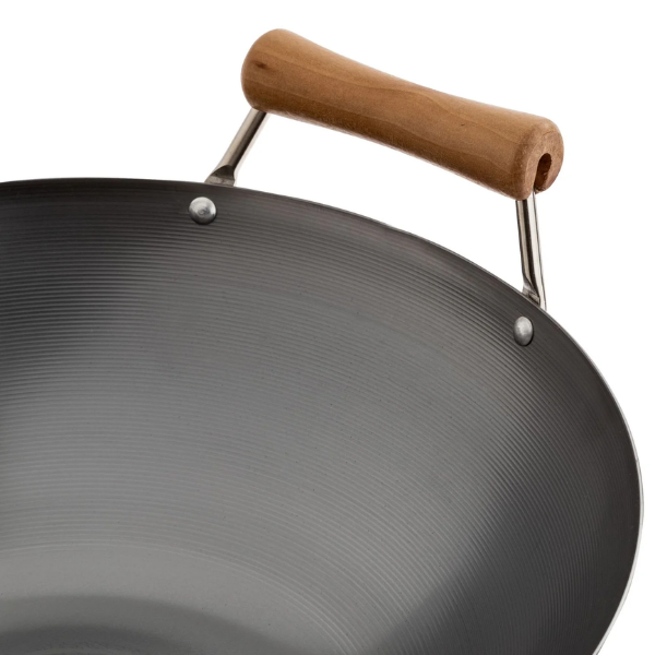 Joyce Chen J21-9978 Wok 14" Carbon Steel Flat Bottom