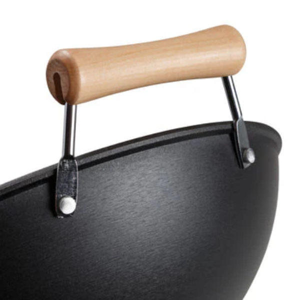 Joyce Chen J23-0001 Wok 14" Cast Iron Flat Bottom