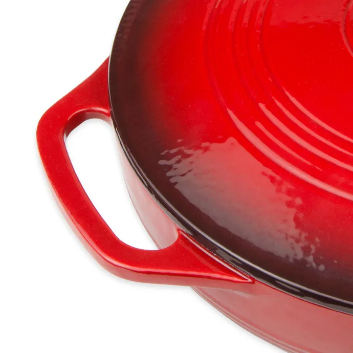 Lodge EC3CC43 3.6 Quart Enameled Cast Iron Casserole