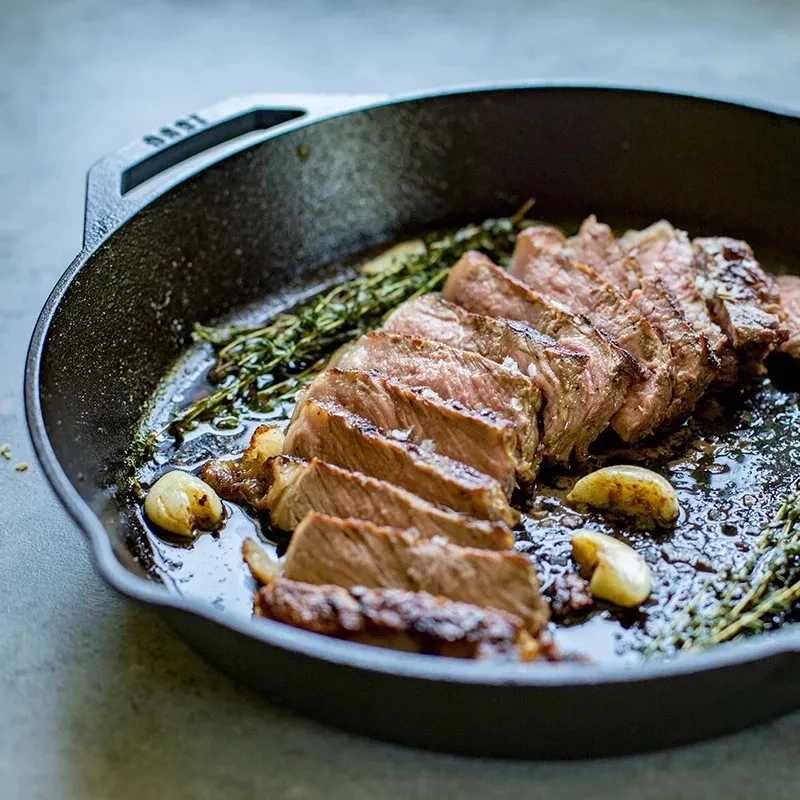 Lodge L10SKLINT Skillet 12" Dual Handle Cast Iron