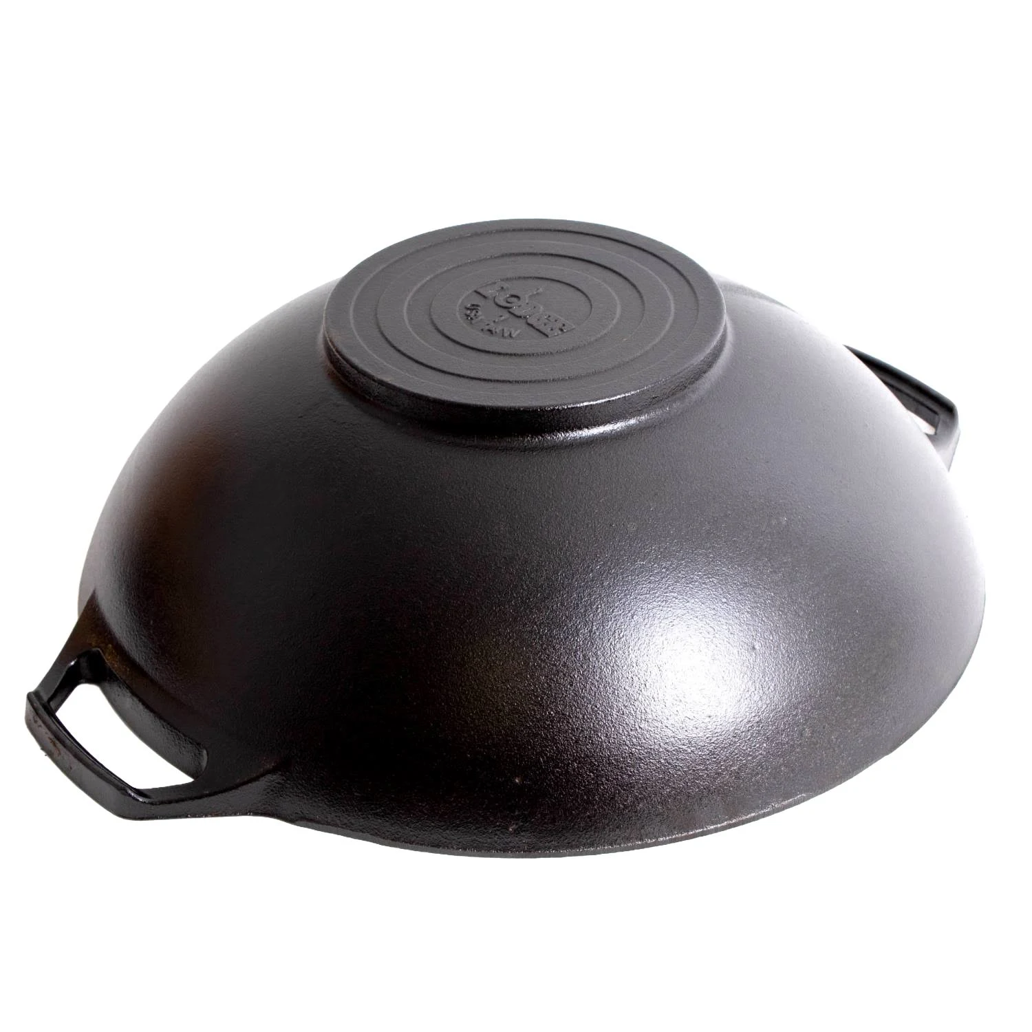 Lodge L14W 14 Inch Cast Iron Wok w/loop handles