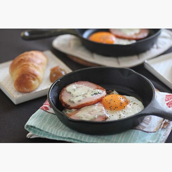 Lodge L3SK3 6.5 Inch Cast Iron Skillet