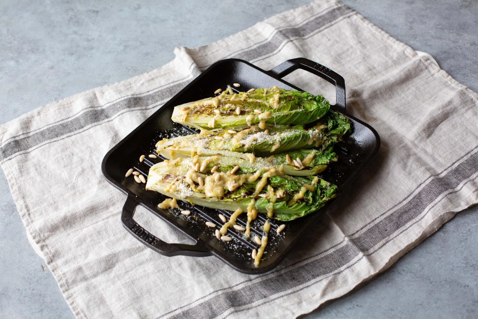 Lodge LC11SGPINT 11" Chef Collection Cast Iron Square Grill Pan