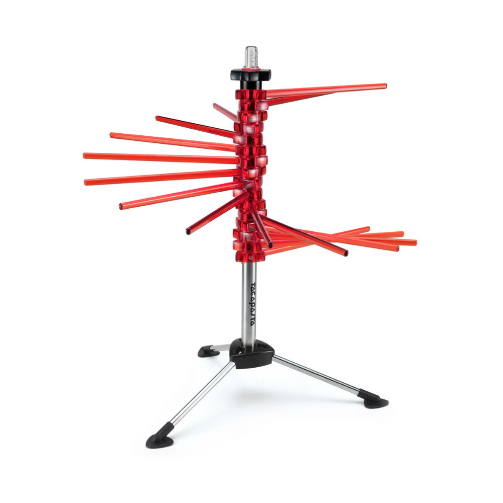 Marcato Tacapasta 16-Arm Chrome Plated Pasta Drying Rack