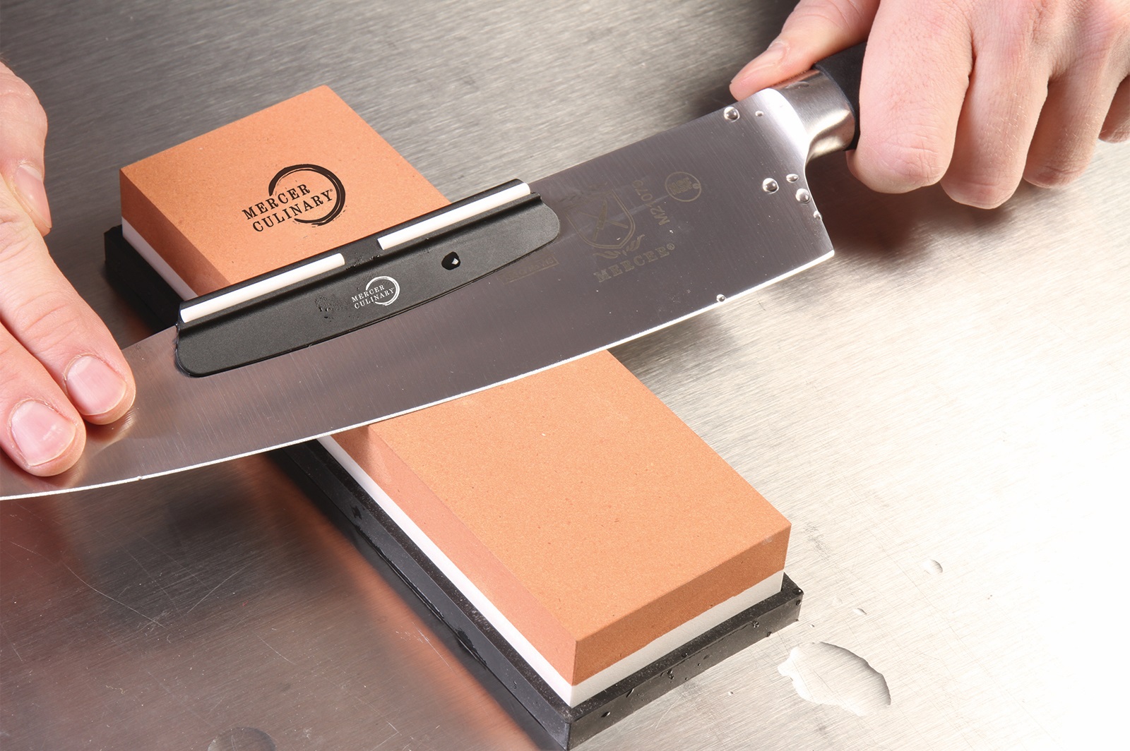 Mercer Culinary M15951 Starter Sharpening Stone 400/1000 Grit