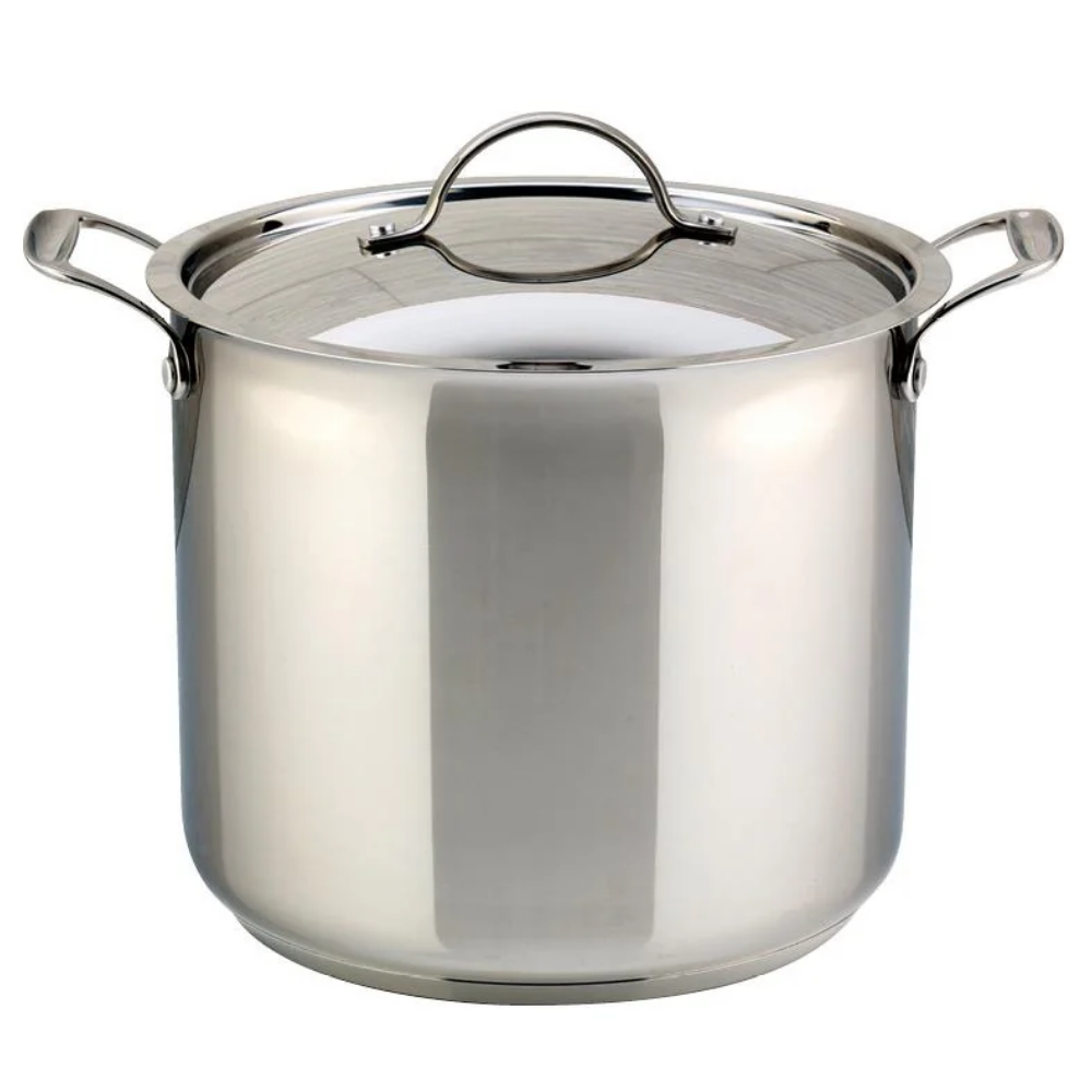 Meyer Confederation Stainless Steel 14L Stock Pot with Cover