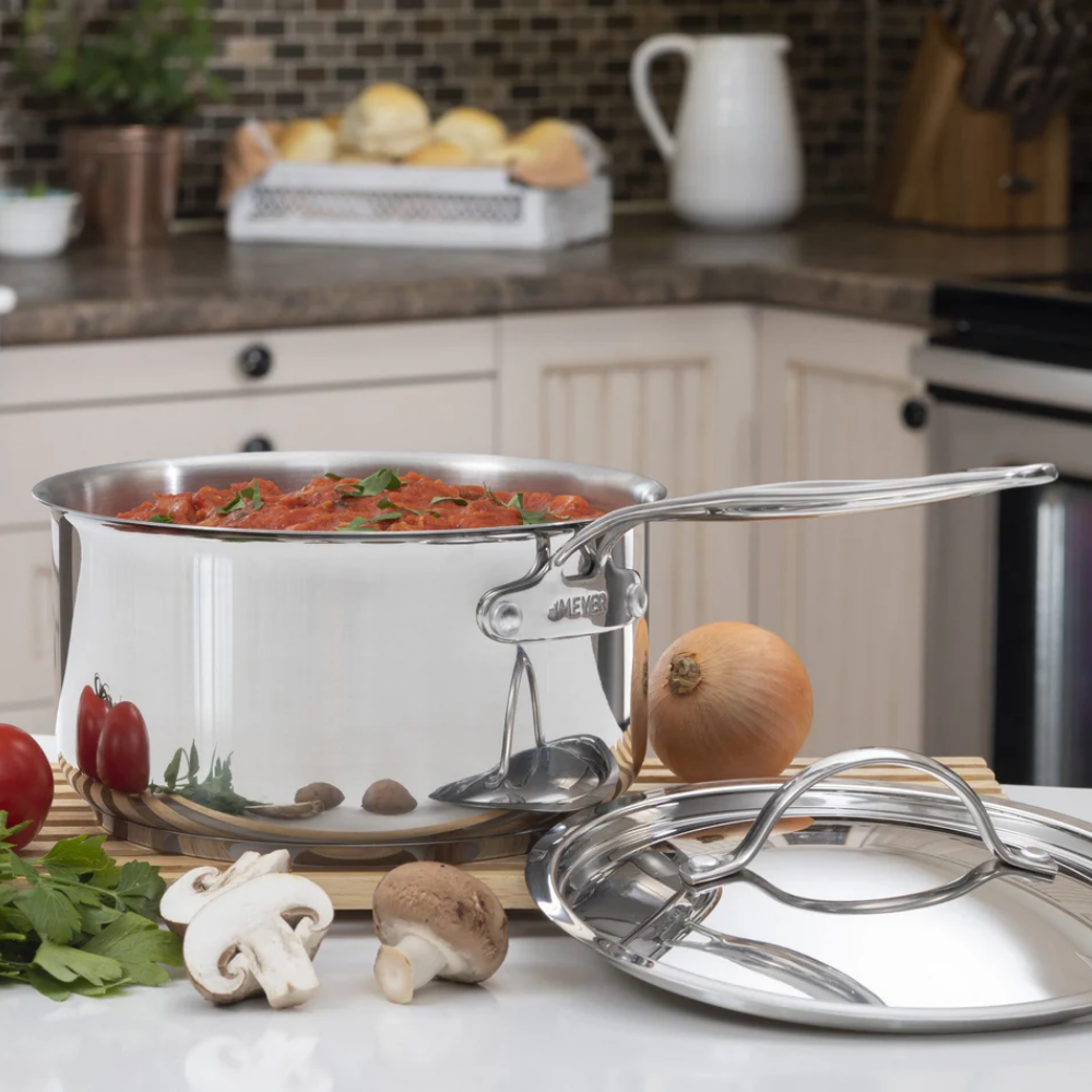 Meyer Canada 2406-20-03 Confederation Stainless Steel 3L Saucepan with Cover