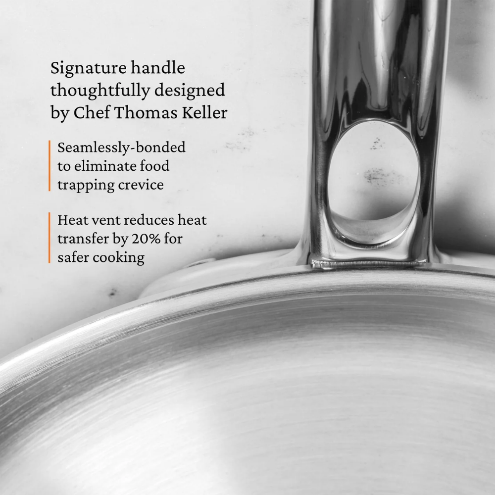 Meyer Canada 31780 Hestan ProBond® Luxe 11" Professional Clad Stainless Steel Skillet