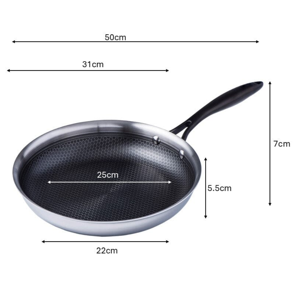 Meyer Canada 3519-28-00 HybridClad Stainless Steel 28cm/11"