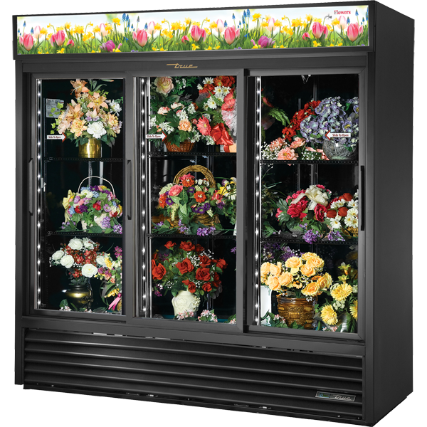 True Refrigeration Non-Core Models GDM-69FC-HC-LD Floral Merchandiser