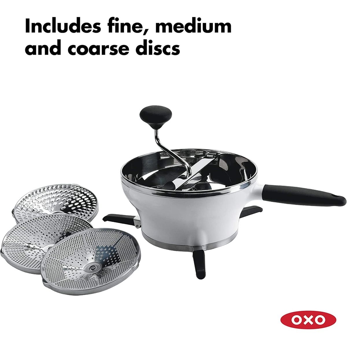 OXO Good Grips 1071478S Food Mill with 3 Disks