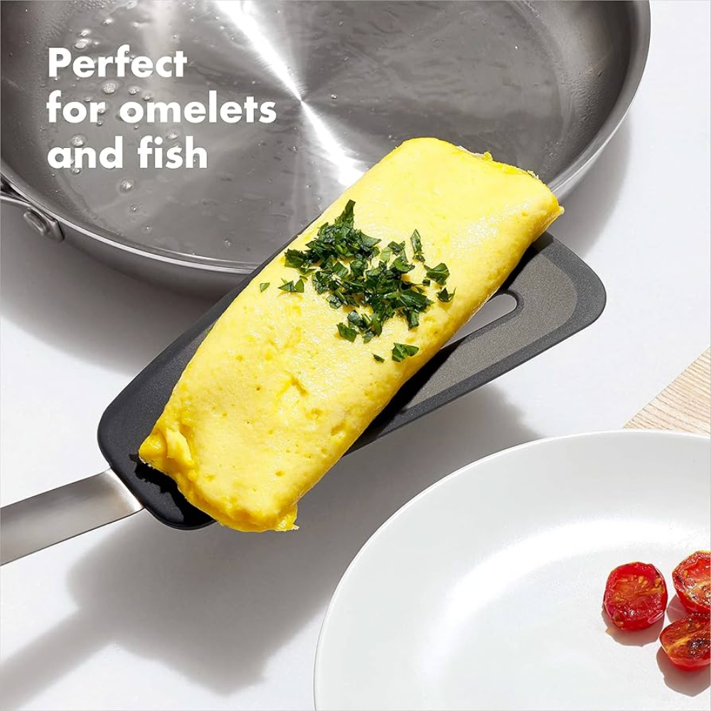 OXO Good Grips 1071532BK 13-1/2" Omellete Turner Black