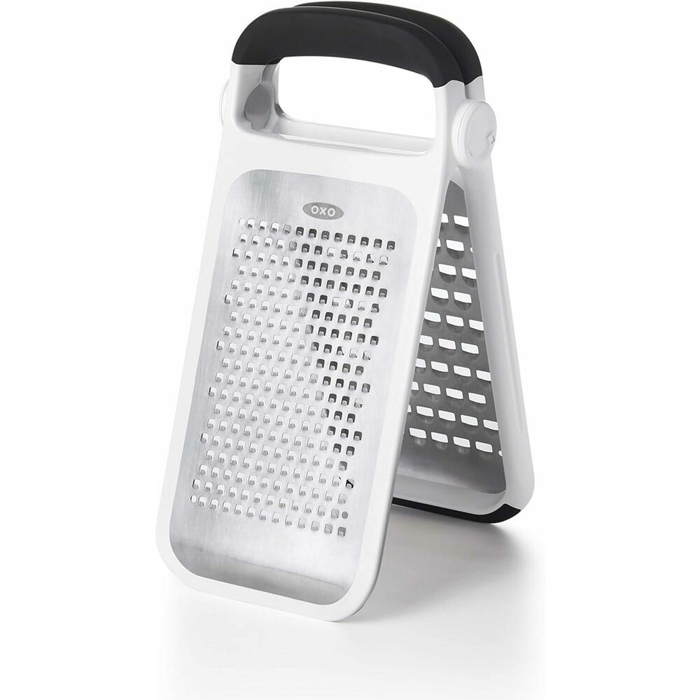 OXO Good Grips Etched Two-Fold Grater Steel 