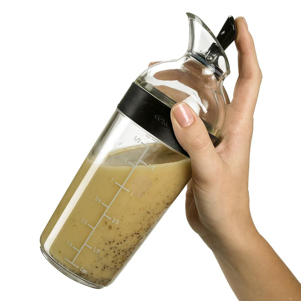 OXO Good Grips 1188500BK 355 mL Salad Dressing Shaker