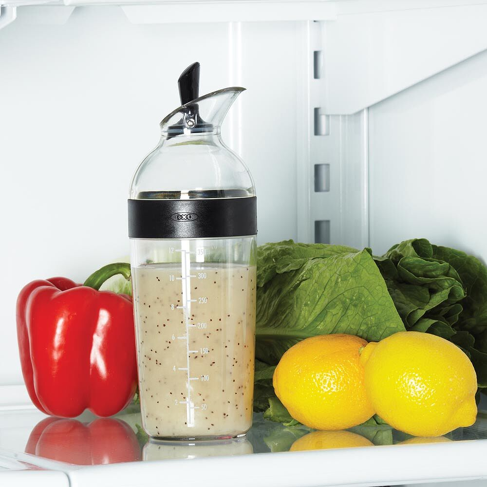 OXO Good Grips 1188500BK 355 mL Salad Dressing Shaker